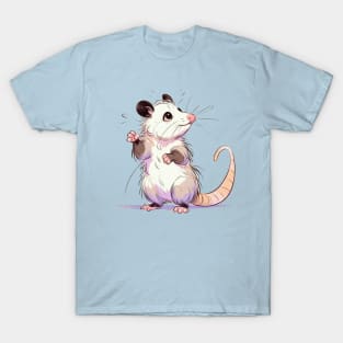 Opossum Art T-Shirt